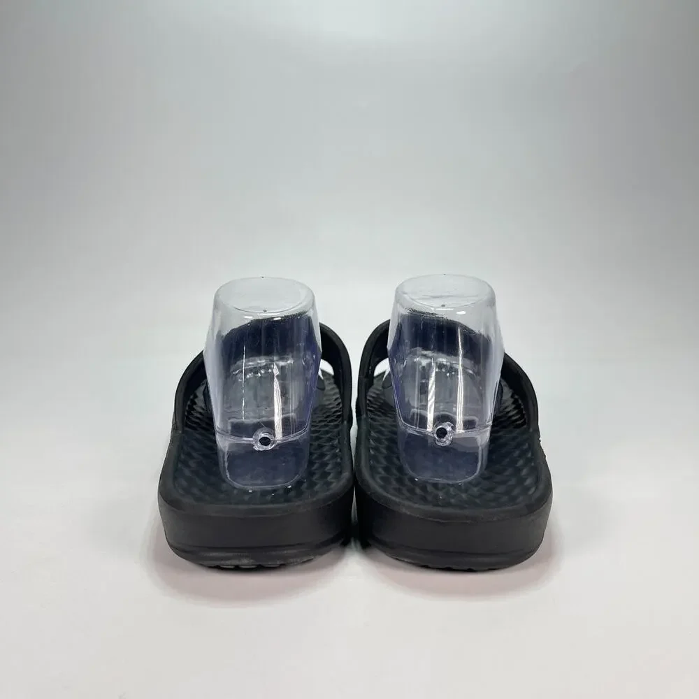 Crane Sport Black Lightweight Water Resistant Shower Slide Sandals Men's Size 10